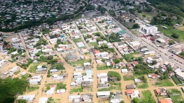 Las lluvias persisten en la Costa del Ecuador