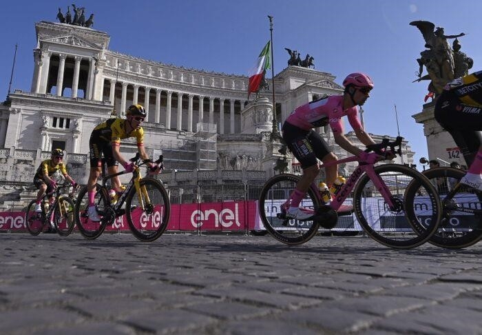 Roglic se proclama en Roma campeón del Giro de Italia; última etapa para Cavendish