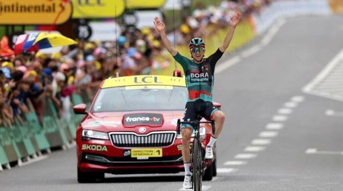 Soñada victoria de Jai Hindley para ser líder del Tour de Francia